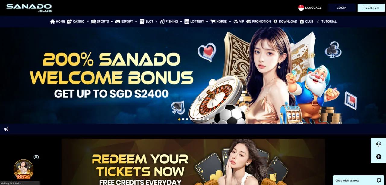 Sanado.Club Singapore Sports Betting Site 