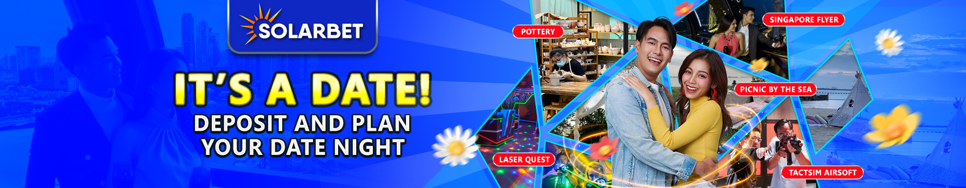 IT’S A DATE! DEPOSIT AND PLAN YOUR DATE NIGHT