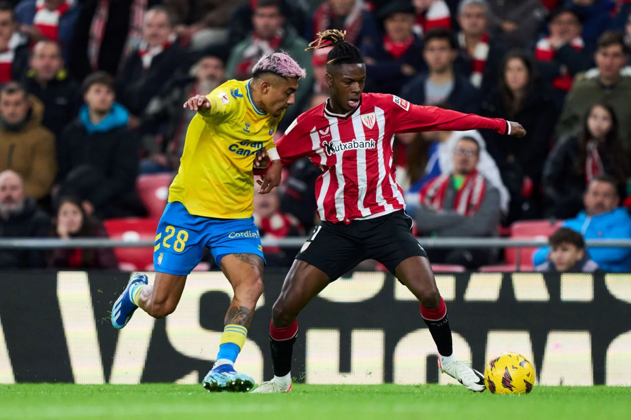 Williams Arthuer got the decider when Athletic Club sink Las Palmas