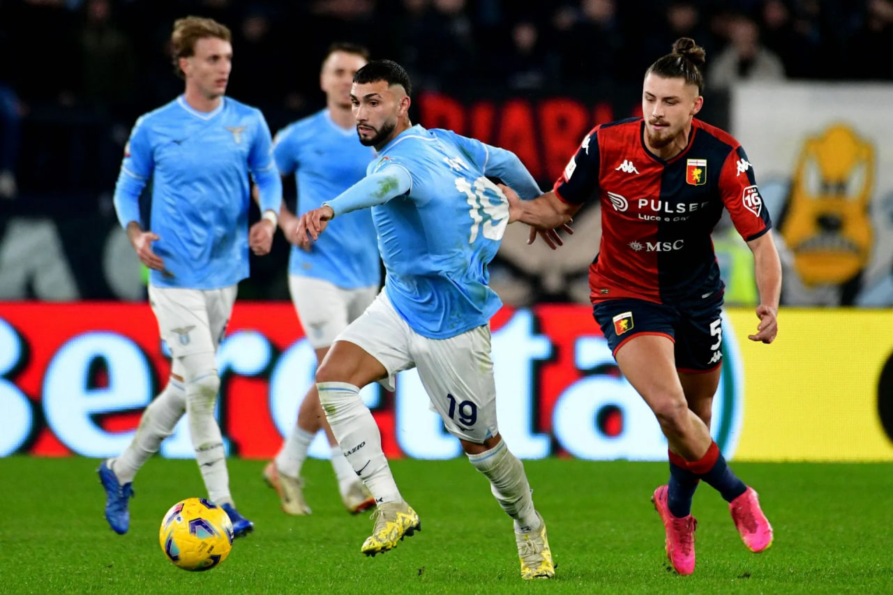 Genoa’s Top 10 Dream Delayed After Costly Defeat to Lazio